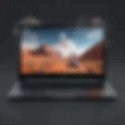 Chromebook displaying Steam logo