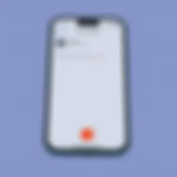 Illustration of iPhone settings for managing calls