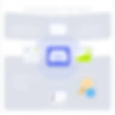 Engagement Metrics in Discord Communities Diagram showcasing engagement metrics in Discord