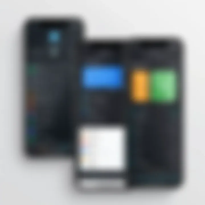 An infographic comparing features of different navigation apps
