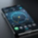 A screenshot of a popular navigation app interface on an iPhone