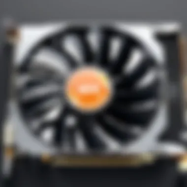 Types of Graphics Card Fan Designs Diagram illustrating different types of graphics card fan designs