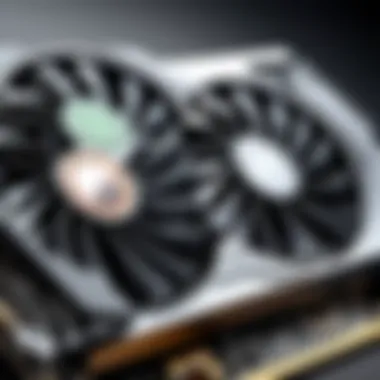 Stock vs Upgraded Graphics Card Fans Visual comparison of stock vs upgraded graphics card fans