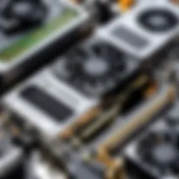 Diverse graphics card types