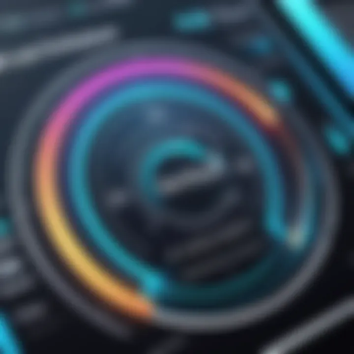 Technical interface showcasing slow motion video settings