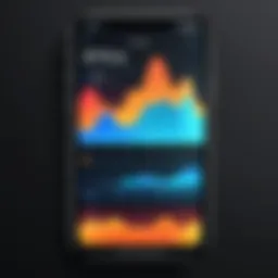 Visual representation of the Cool Down app interface