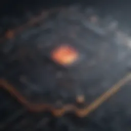 Abstract art representing the curiosity of Instagram profile visitors