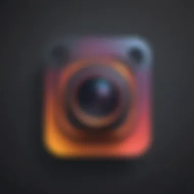 Artistic depiction of Instagram profile optimization for audience engagement
