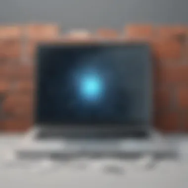 Breaking Through Barriers Blocked Connection Symbolism