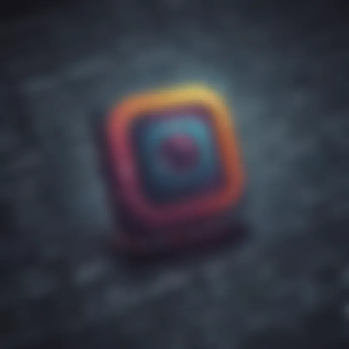 Cryptic Code Illustrating Instagram Block List