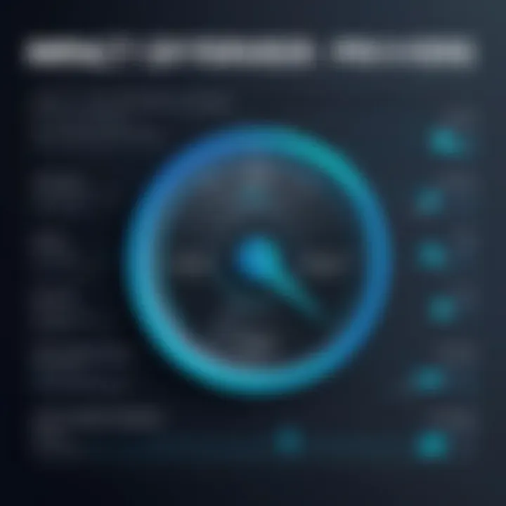 Comparison chart of graphics performance with updated drivers