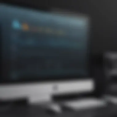 Fine-Tuning Audio Settings on Mac OS User adjusting audio settings on Mac OS