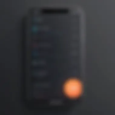 User Interface of Phone Number App User Interface of Phone Number App