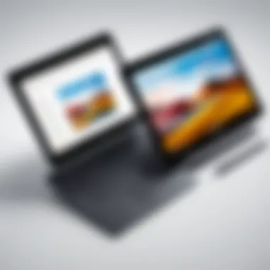 Comparison chart of Chromebook and traditional drawing tablets