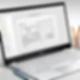 Screenshot of drawing application on Chromebook