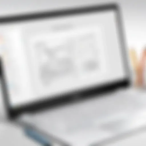 Screenshot of drawing application on Chromebook
