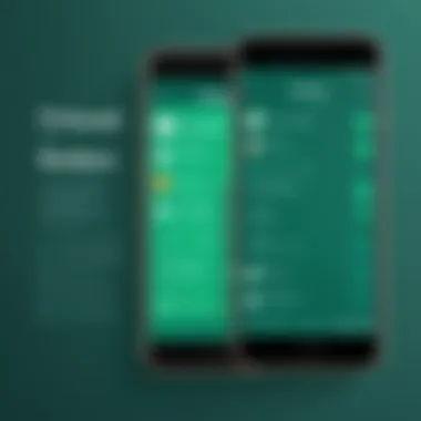 Traditional vs. Virtual Numbers: A Comparative Overview An infographic comparing traditional numbers and virtual numbers in the context of WhatsApp.