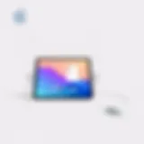 iPad connected as a second display