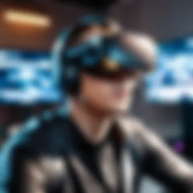 Immersive Virtual Reality Immersive virtual reality gaming experience