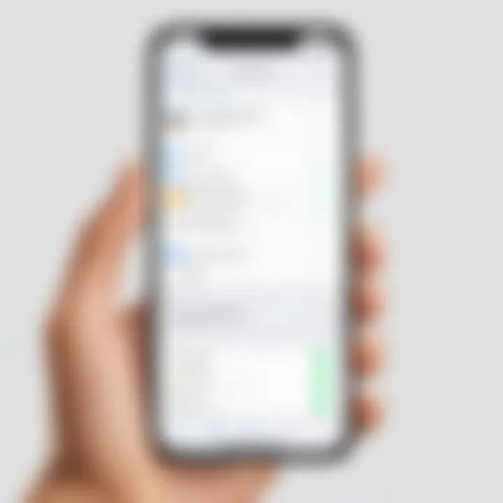 Advanced voicemail features available on iPhone