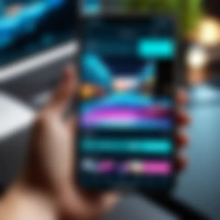 User-friendly mobile editing app