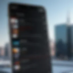 Wickr app interface showcasing features