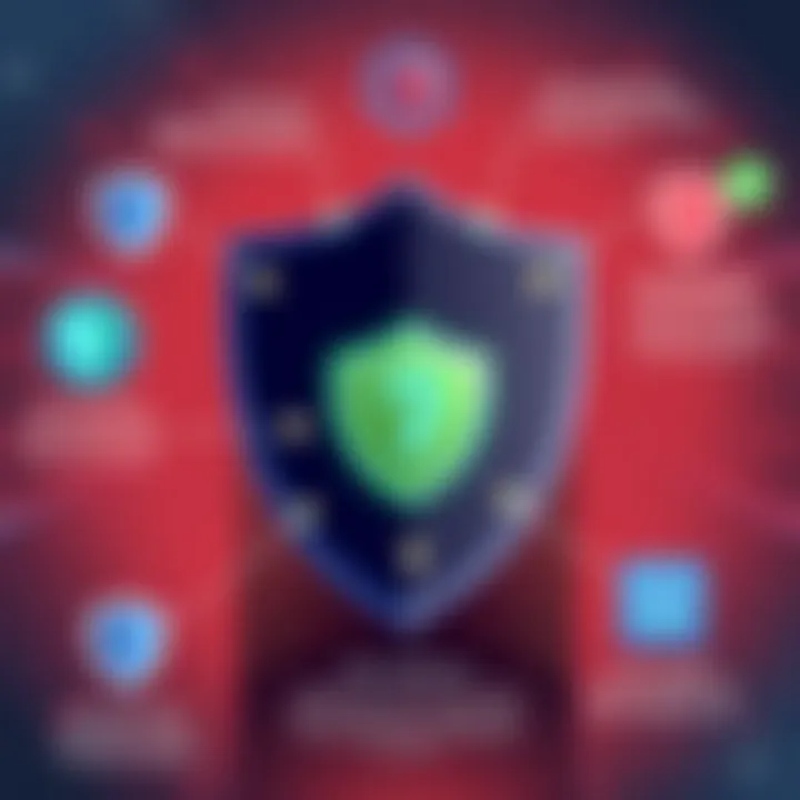 Security Features of ZenMate Free VPN Security features of ZenMate Free VPN illustrated